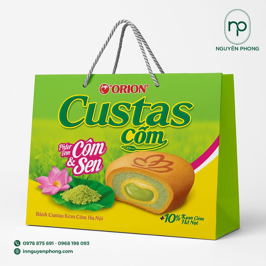 Top 5 Công Ty In Túi Giấy Đựng Bánh Giá Rẻ Uy Tín Tại TP HCM